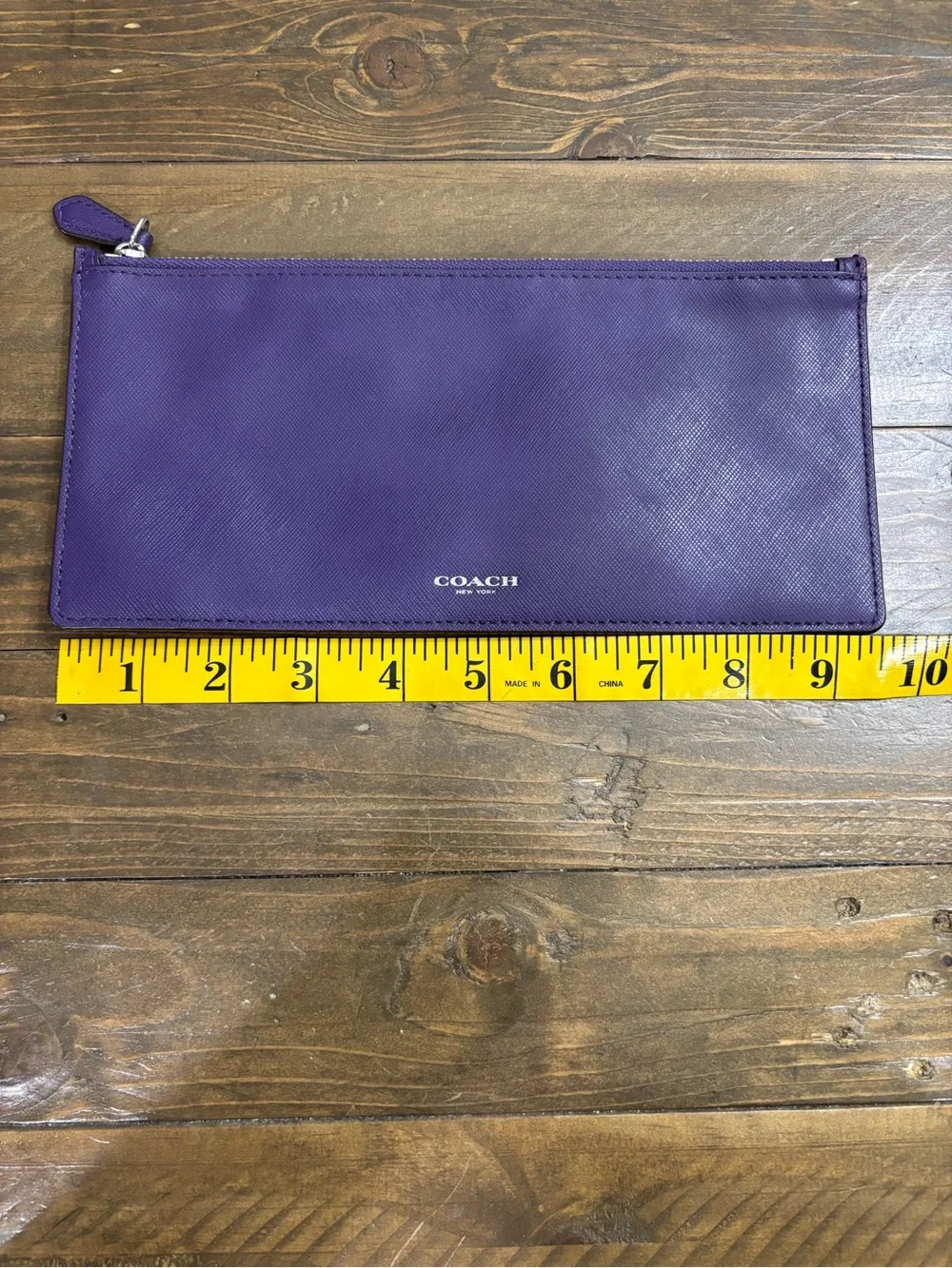 Coach slim leather